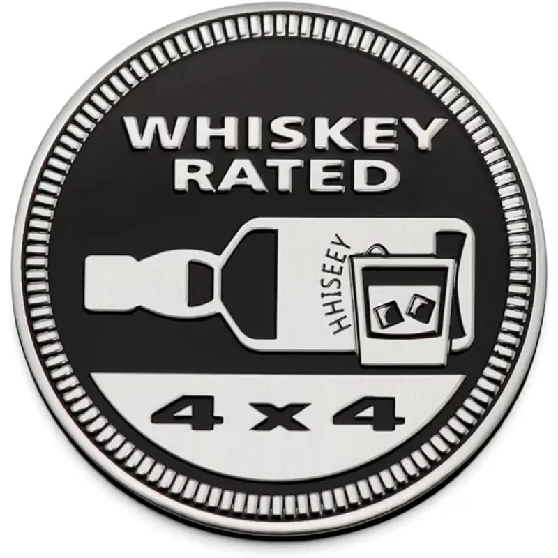 

Металлический автомобильный значок для кемпинга 4x4, 3D металлические автомобильные значки, эмблемы, круглые эмблемы, наклейки, значки автомобиля, наклейки, наклейки