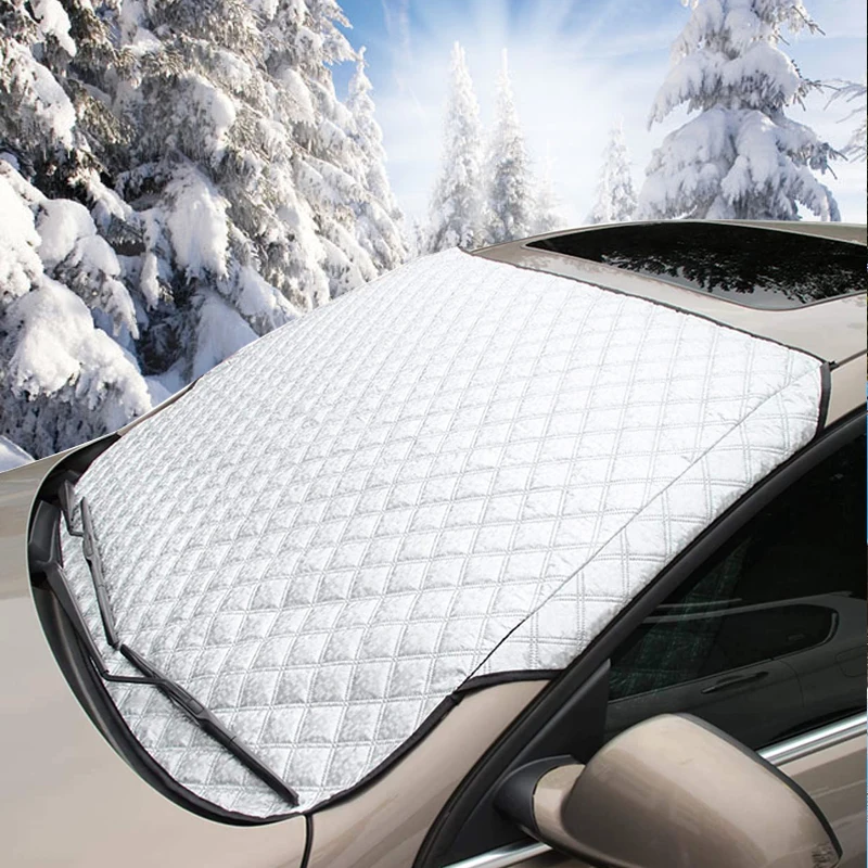 

Car Windscreen Cover Anti Snow Frost Ice Windshield Dust Protector Heat Sun Shade Ice Large Snow Dust Protector Car Covers