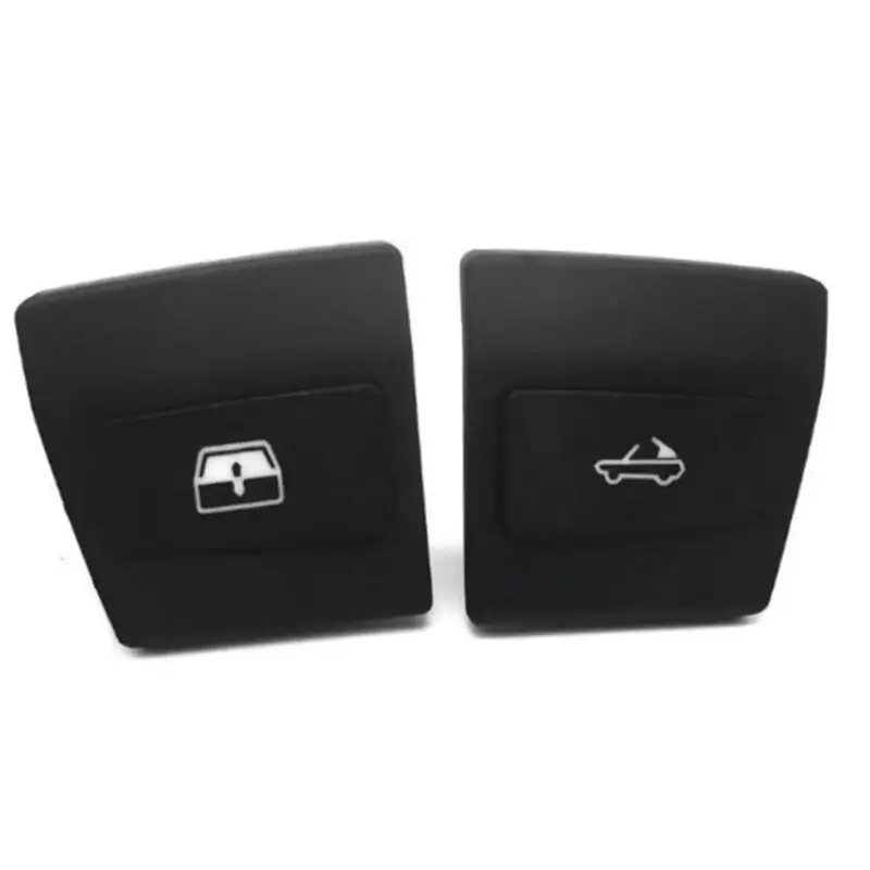 1Pair Convertible Roof Button & Base Kits 83532800 84047800 For Ferrari 458 488 Spider 10-19 Power Sunroof Switch Cover-A91R