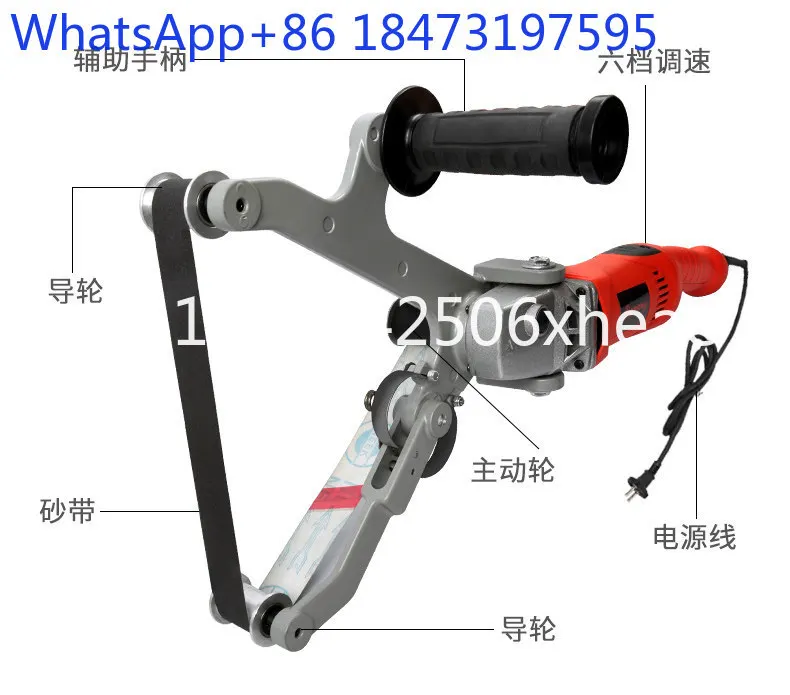 

Electric mini belt sander sand file mold making small sandpaper machine polishing machine woodworking grinding belt machine
