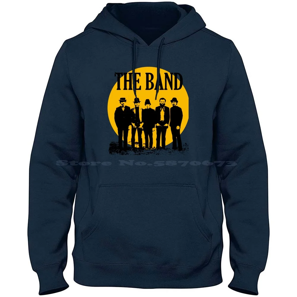 The Band 100% Cotton Hoodie T Shirt The Band Roots Americana Country Folk Music Retro Vintage Sun Rick Danko Garth Richard