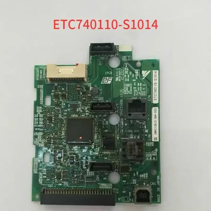 ETC740110-S1014 Used YASKAWA Inverter A1000 Main CPU Board Control IO Terminal Board