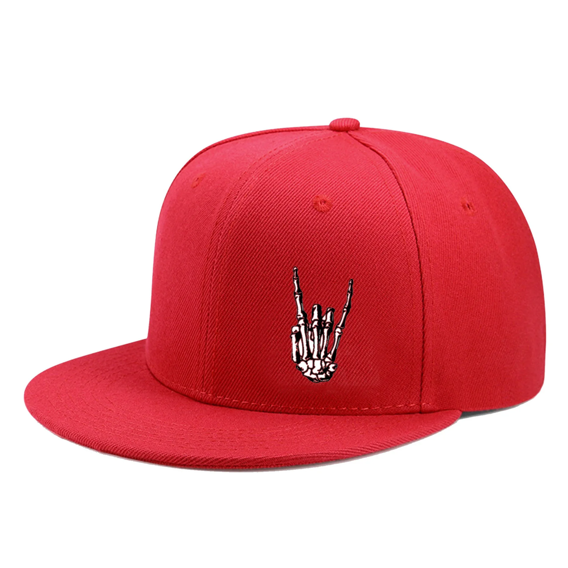 New Unisex Skeleton Fingers printed Hip-hop Hats Spring Autu