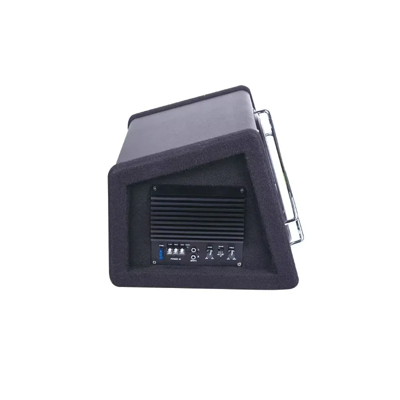 Fotografia 4: KYYSLB alto-falante de caixa de atualização e modificação de áudio de carro de 10 polegadas, subwoofer trapezoidal de carro de alta potência ativo