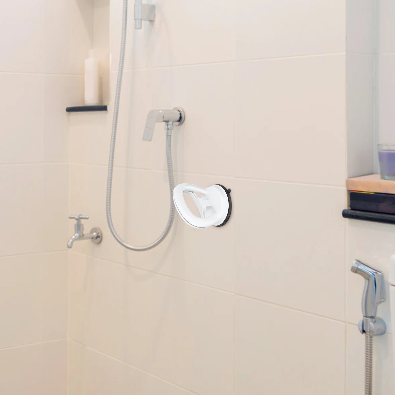 

Shower Safety Bathtub Grab Bars Non slip Bathroom H rail Elderly Toilet H Stable Base Comfortable Anti scratch Corrosion