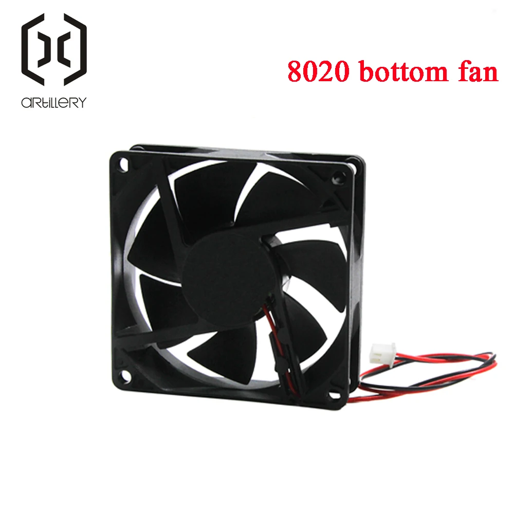 Used for 3D printerArtilleSidewinder x1, x2, genius, genius pro multiple models of fans, 4010 fans, 4020 blower fans, 8020 bo