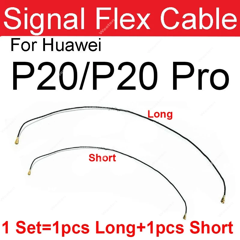 Antenna Signal Flex Cable For Huawei P20 P30 P40 Pro P30 Lite P40 Lite P40 Pro+ Wifi Coaxial Connector Aerial Flex Ribbon