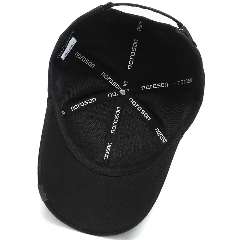 Unisex Hua Label Baseball Caps Hip Hop Cap Spring and Autumn Outdoor Adjustable Casual Hats Sunscreen Hat