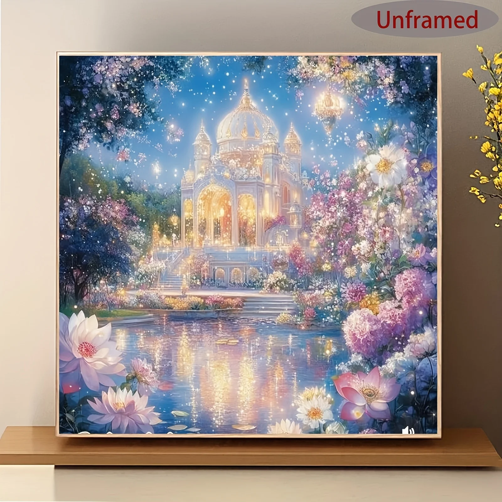 

A Dreamlike Night Garden 500 PCS Jigsaw Puzzles Challenging Family Activity Games for Gameroom Bedroom Livingroom Gift
