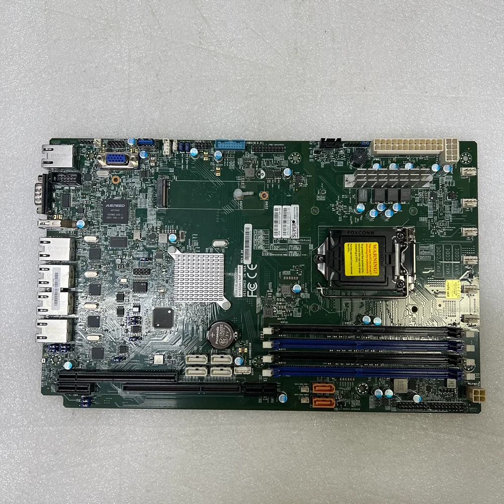 X11SSW-LN4F X11SSW-LN4F-II008 Medical Server Motherboard REV: 1.00 LGA1151  4*DDR4 PCIe VGA SATA