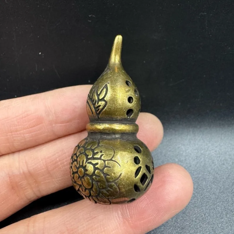 Brass Car Key Accessories Hollow Hoist Keychain Pendant Hoist Pendant Jewelry