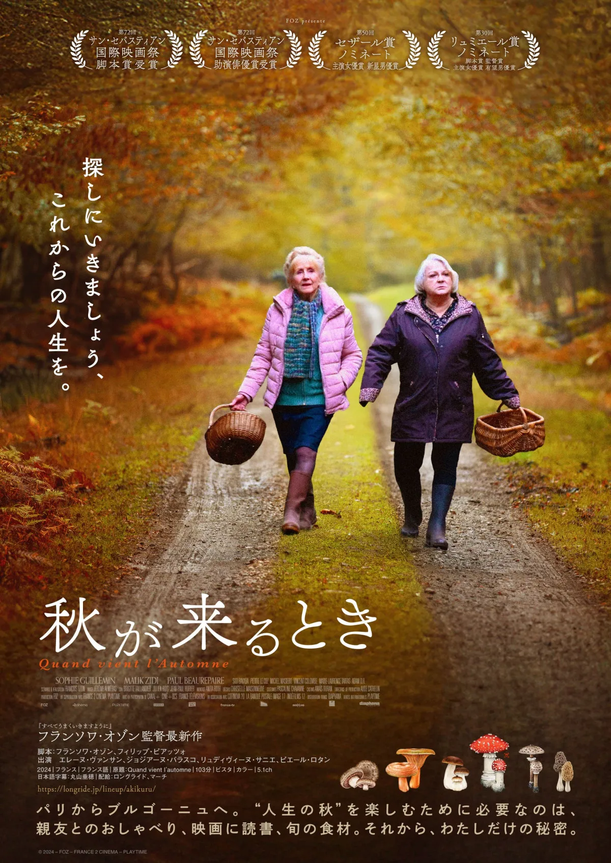 Film 'When Fall Is Coming' Filmbekken zijden poster Wanddecoratie voor thuis Decoratief schilderij