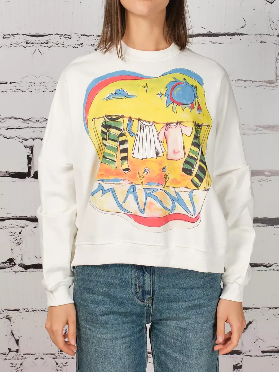 

The New Slimming Sweet Printed Round-neck Sweatshirt for Women in The Autumn and Winter of 2025 Is A Fashionable and Loose Top