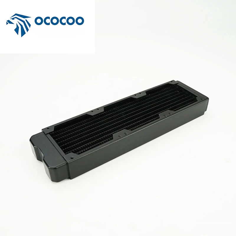 OCOCOO Water cooling Radiator 240  Copper 120MM Fan Computer Water Cooling System Fittings  Laptop  Thickened Heat Sink DIY