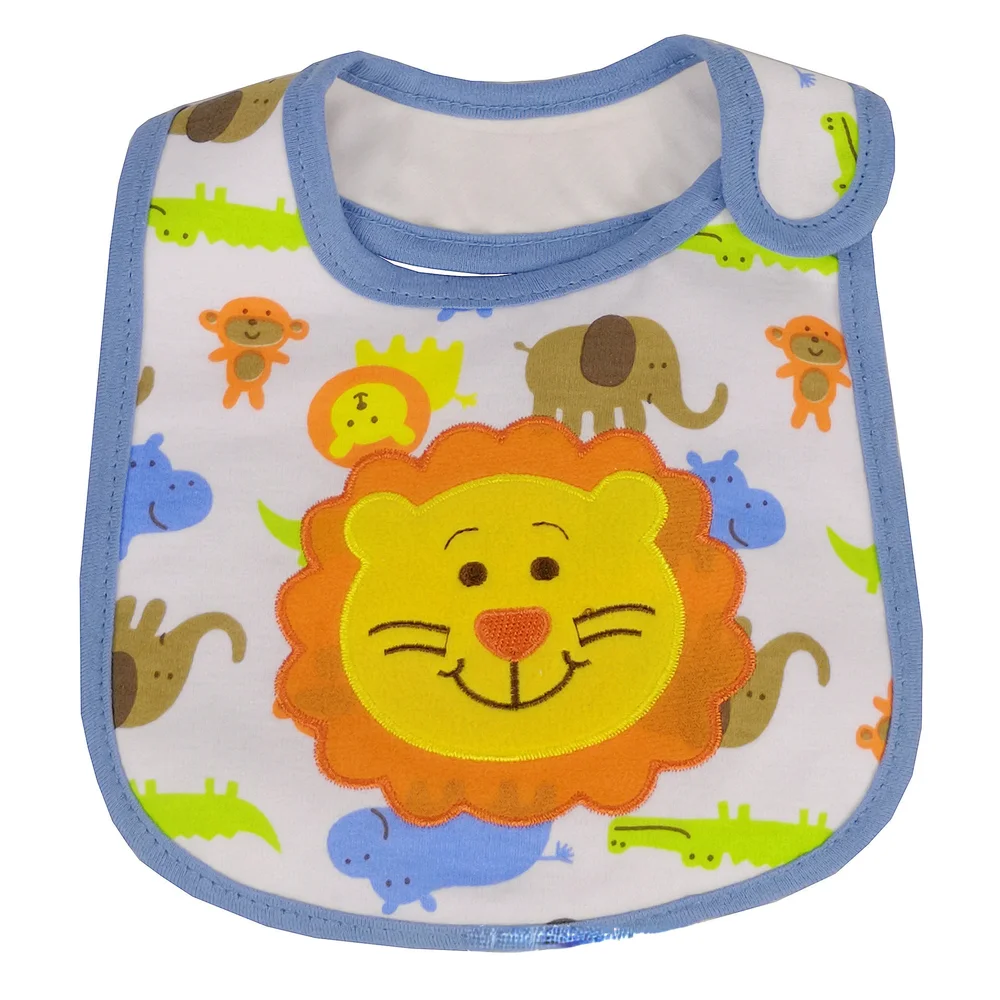 Waterproof Cartoon Baby Bibs, Recém-nascidos Bandanas, Alimentando Panos de Burp, Meninas e Meninos, Acessórios do bebê, 0-12 meses, Moda