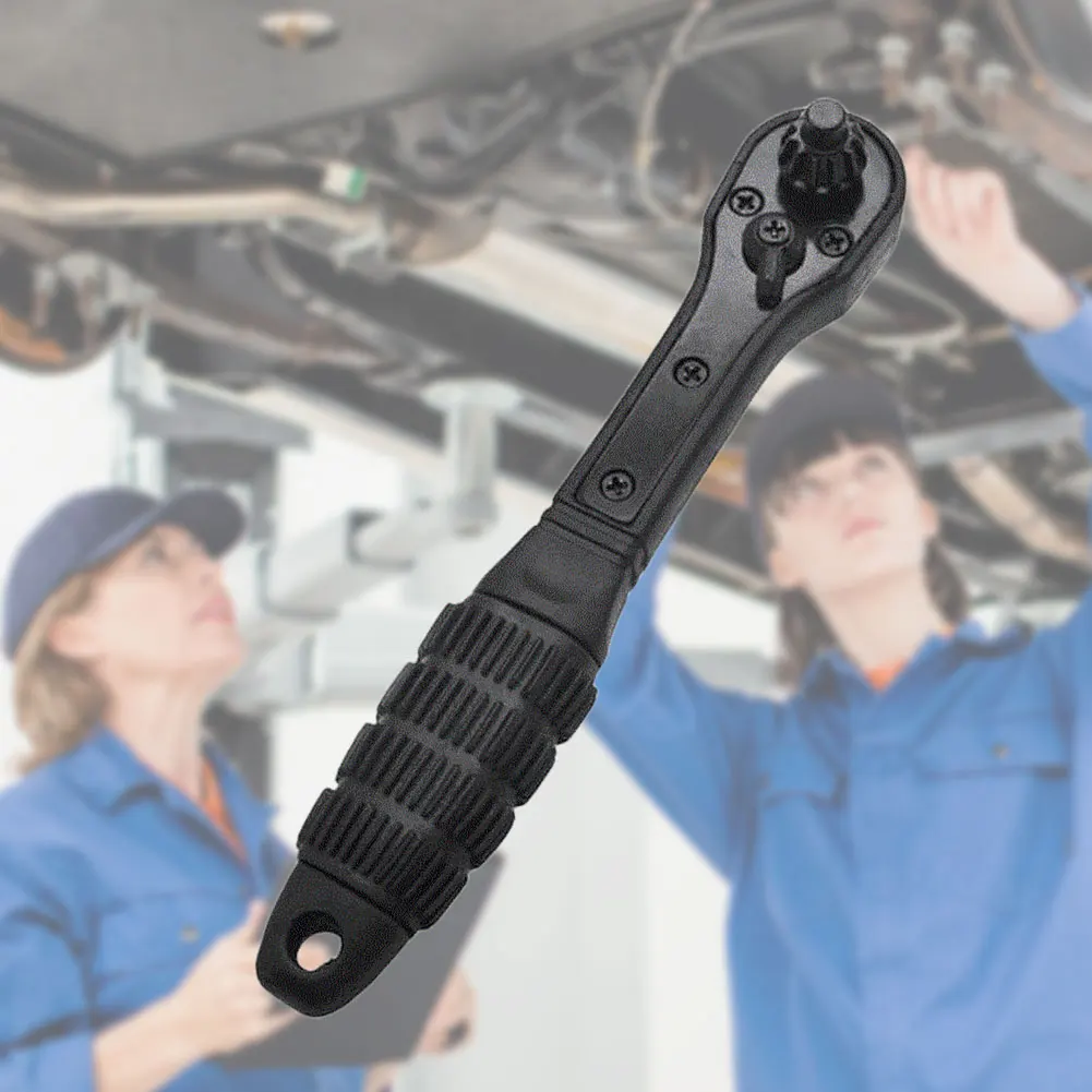 

2 в 1, гаечный ключ с трещоткой для сверлильного патрона, универсальный сверлильный патрон, ключ с храповым механизмом, ключ для сверлильного патрона двойного назначения для затяжки, рыхления