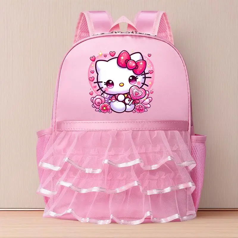 

Детская балетная сумка Hello Kitty для девочек, танцевальная сумка для балерины для детей, розовый танцевальный рюкзак, сумка для балета и танцев для девочек