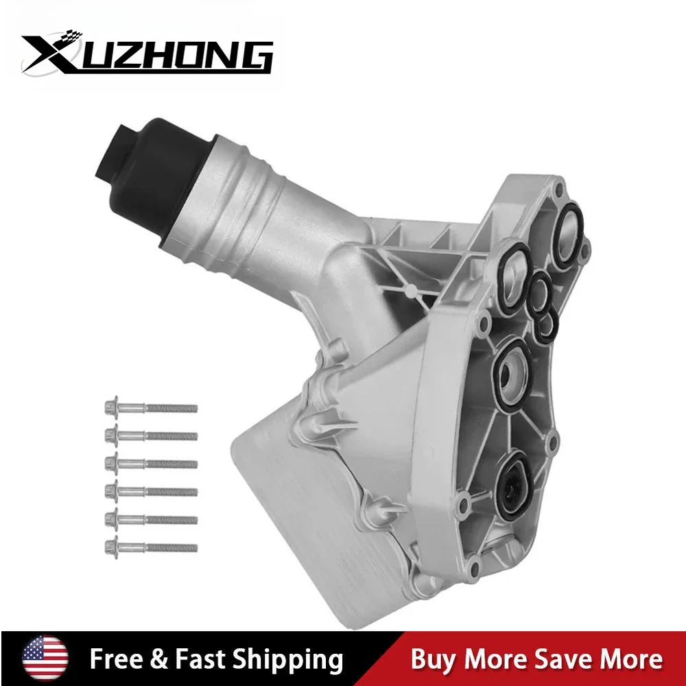 

Oil Cooler Filter Housing Aluminum For BMW B58 3.0L 340i 440i 540i 740i xDrive