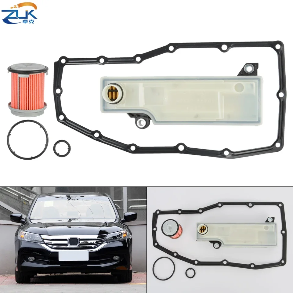 ZUK Transmission Oil Strainer Filter Kit For HONDA ACCORD CR1 CR2 2014-2015 2.0L 2.4L JADE FR1 1.8L 2014-2016 25420-5C4-004TZ