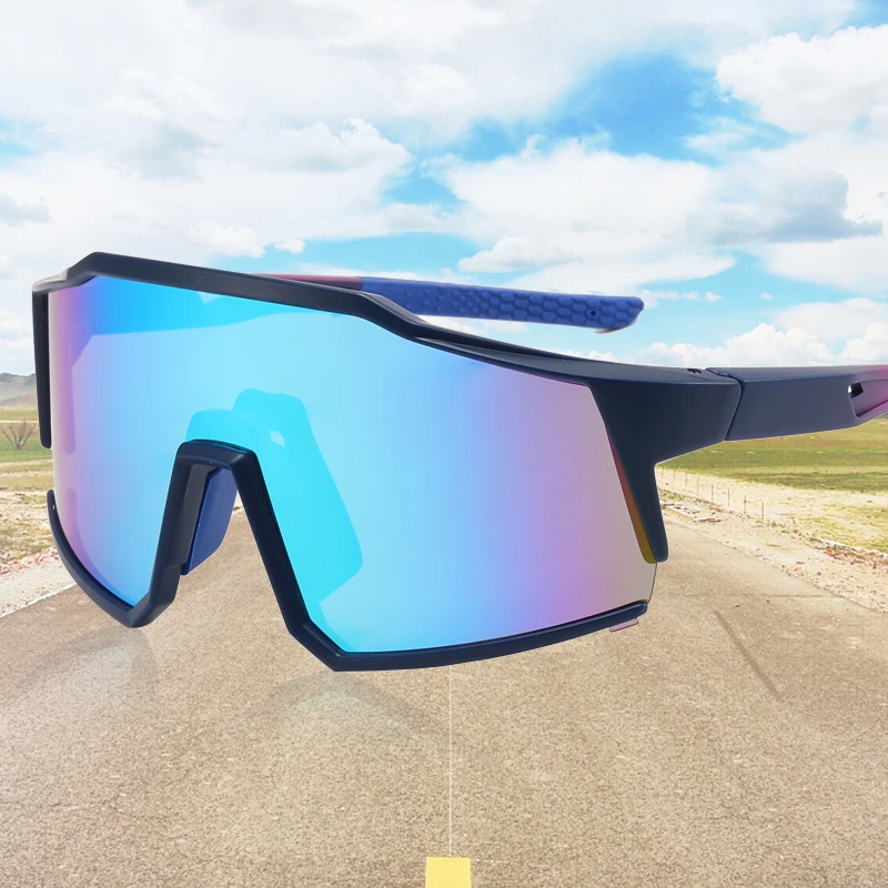 TSJ round bicycle sand-proof fishing colorful driving goggles mountaineering glasses snow mountain outdoor riding sunglasses win