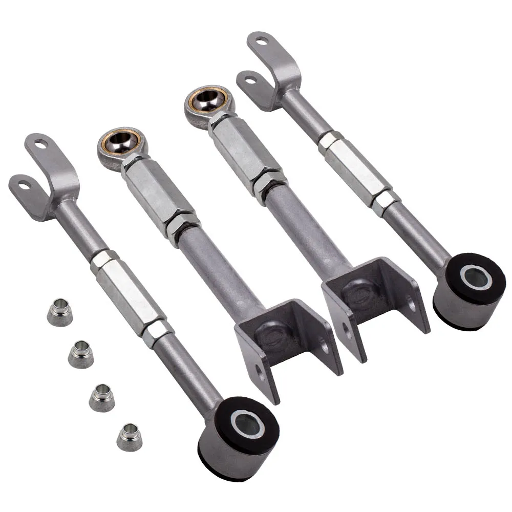 MaXpeedingrods Adjustable Rear Camber Arm + Toe Traction Alignment for Nissan Infiniti G35 Z33 350Z 2003 Steel