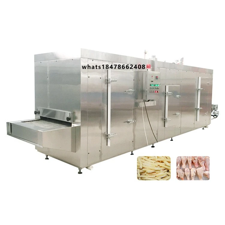 XDX Individual Industrial IQF Food Shock Blast Freezer Tunnel Quick Fast Frozen