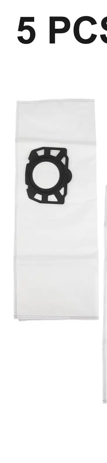 

5 Dust Bags For KA 40 WD2 Plus WD3 SE4002 Robot Vacuum Cleaner, Model 2.863-314.0 KFI 357 Detergent.