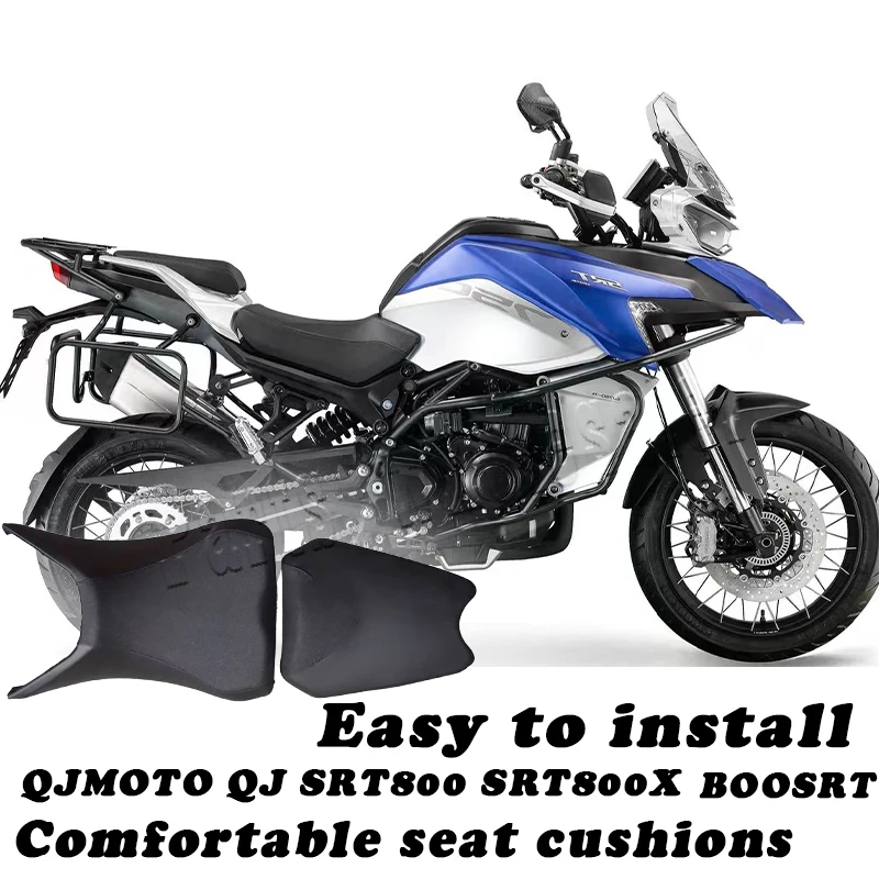 For Qjmoto Qj Srt800 Srt800X 800Srt Srt 800X 800 Front and Rear Seat Cushions Seat Bag Cushion