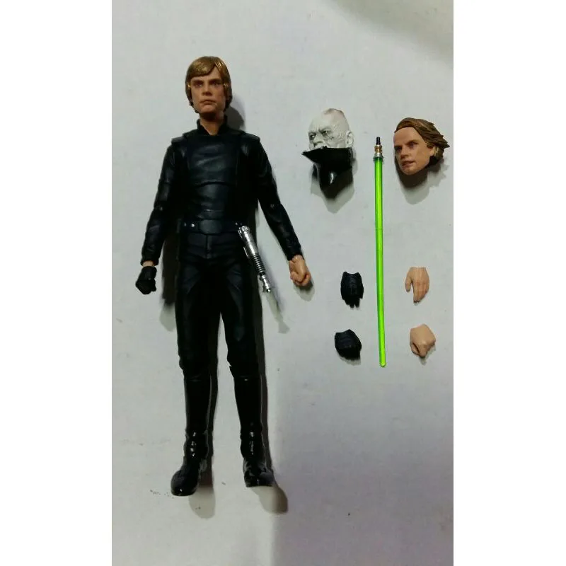 SHF Figur Luke Skywalker Actionfiguren Anime Spielzeug Star Wars Serie Figur Modell Puppe Geschenk 15 cm – Detail 8