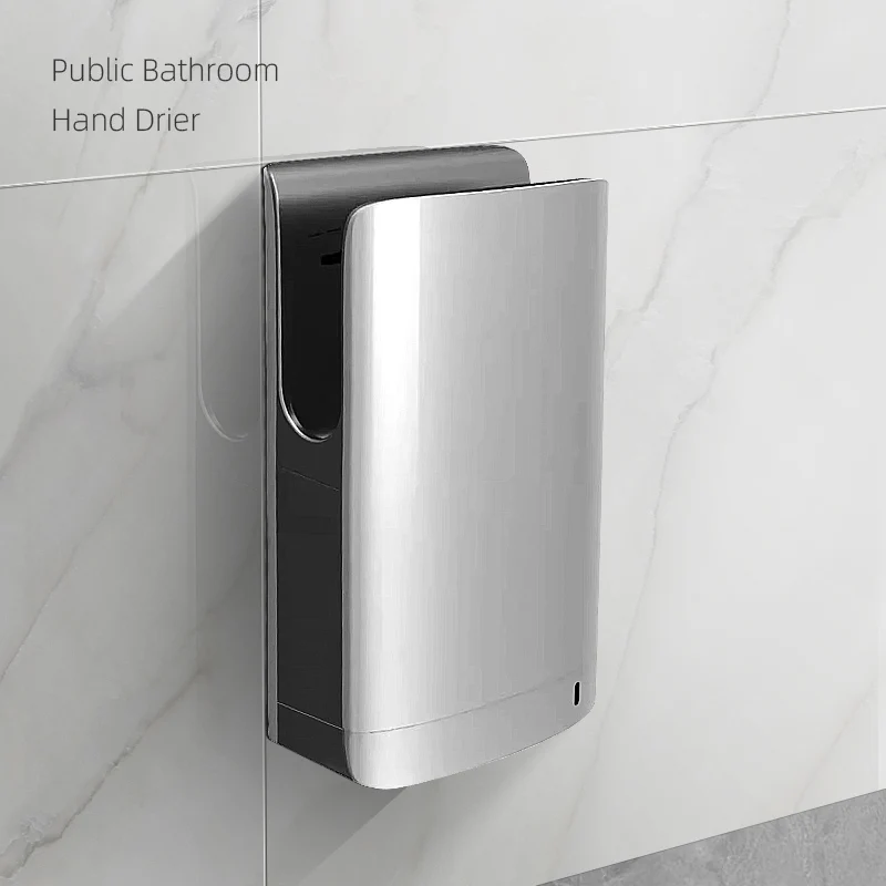 High efficiency and energy saving jet human body induction warm air wall mounted automatic hand dryer
