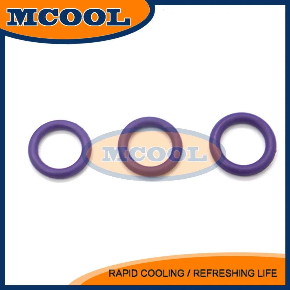 Peças de carro ar condicionado arruela de borracha variedade 270 pc/set para r22 r134a roxo vedação o-ring juntas 18 tamanhos peças padrão