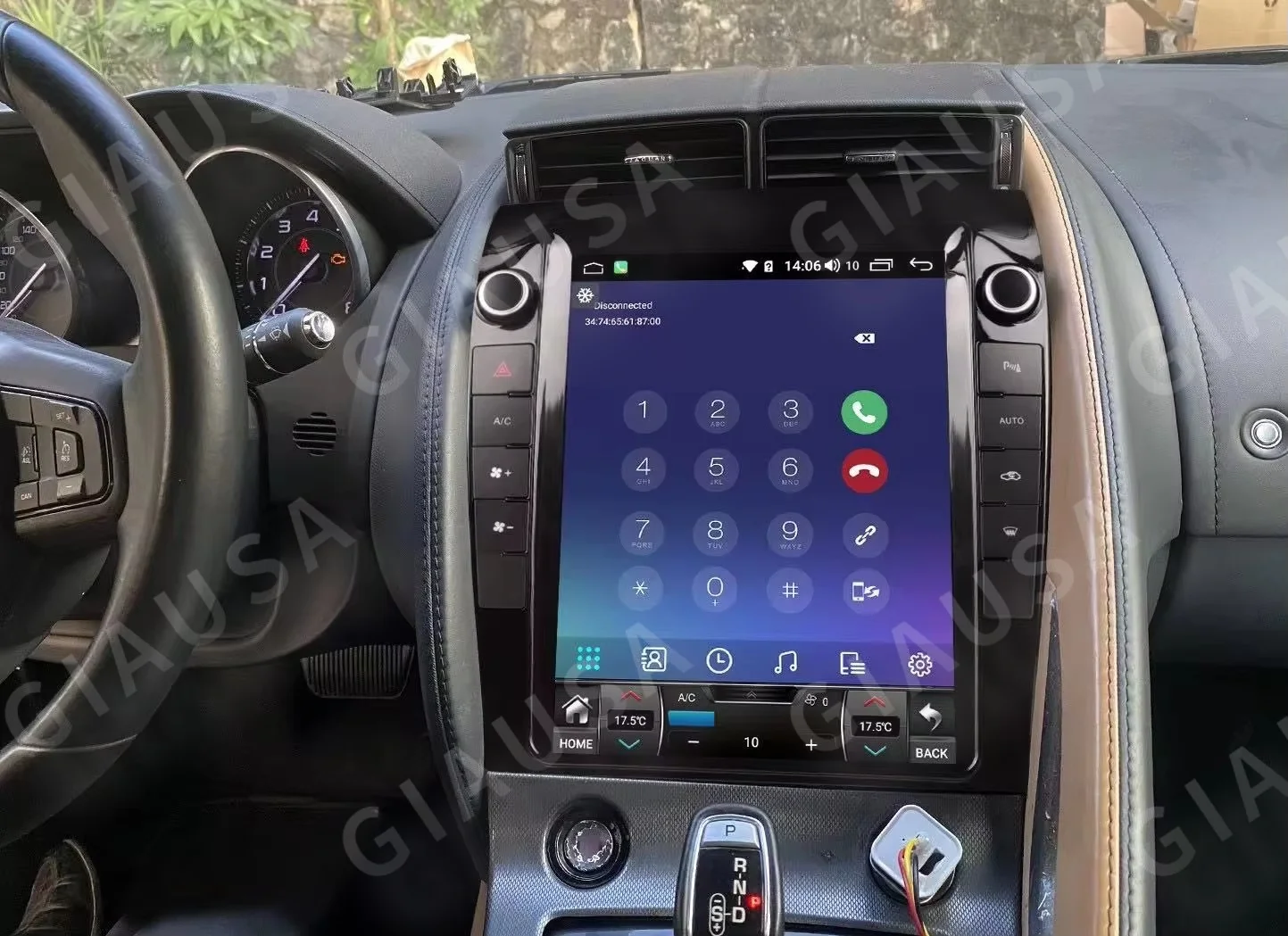 12.1'' Wireless Carplay Android 14 For Jaguar F-TYPE 2013-2020 Automotive Multimedia Player Stereo Car Radio Intelligent Systems - view 5