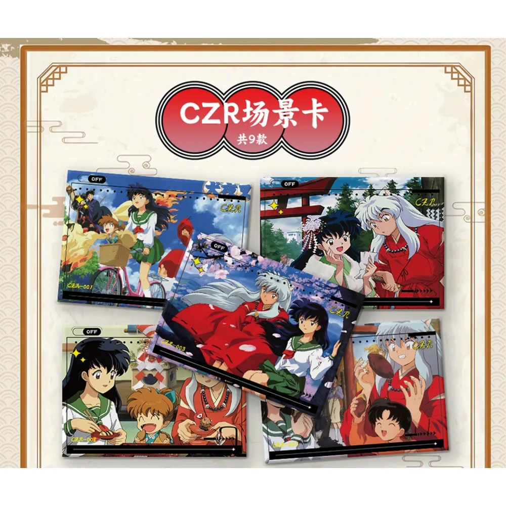 Inuyasha – cartes de Collection Fantasy Adventure Journey, Anime animé, jolis personnages de version Q, cartes QR, jouets Doujin, loisirs, cadeaux