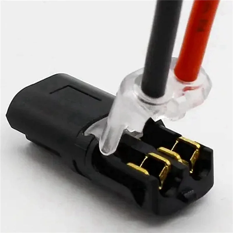 A95G Double - Wire Plug-In Connector With Locking Buckle (60 Pack)