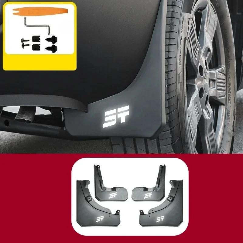 

we Chery Jetour Traveller T2 Car Mudguards Plastic Fender Cover Flares Splash Guard Cover Exterior Mud Flaps Auto Accessories ge