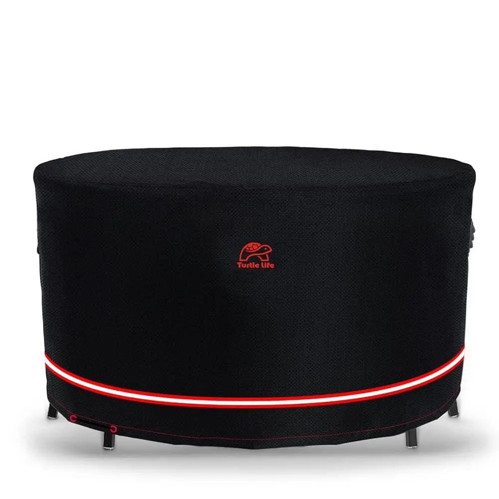 Patio Furniture Sets Cover, Heavry Duty Round Outdoor Dinning Table and Chairs Cover, Anti-Fading Cover for Outdoor Furnitur