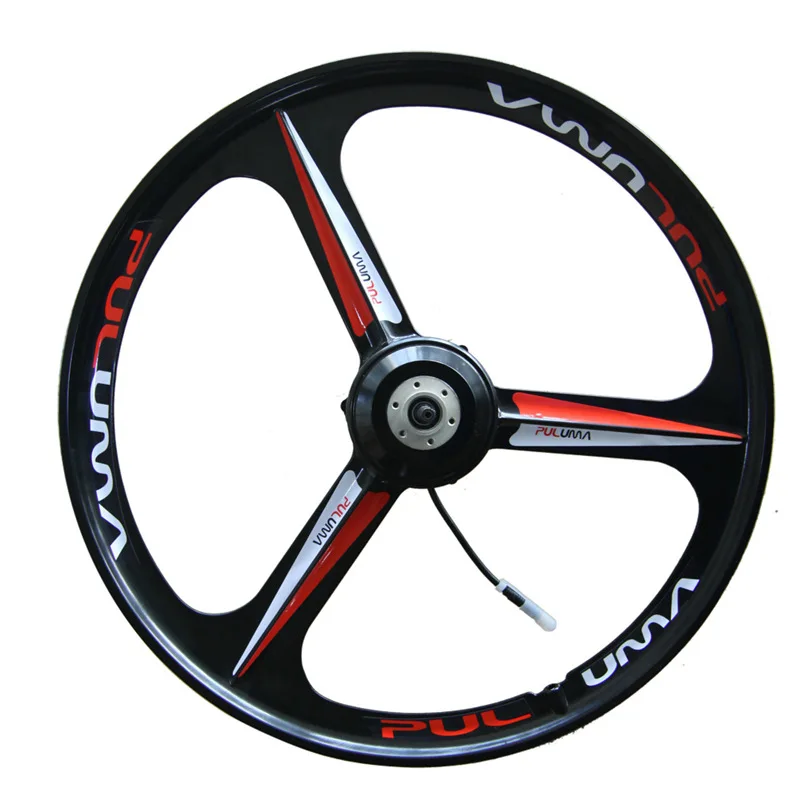 Lithium Battery Bicycle Qh Ym500W, 26 Inch Mountain Bike Design, Integrated Wheel Motor