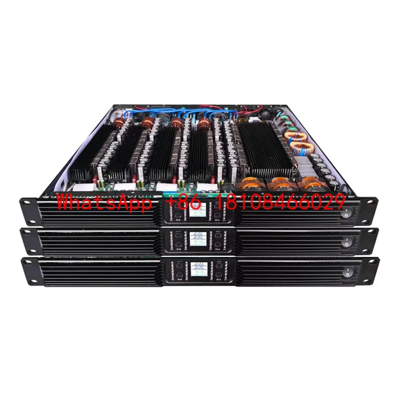 

Professional Line Array Amplifier MORIN D420 2x4200W Class D Sound Amplifier