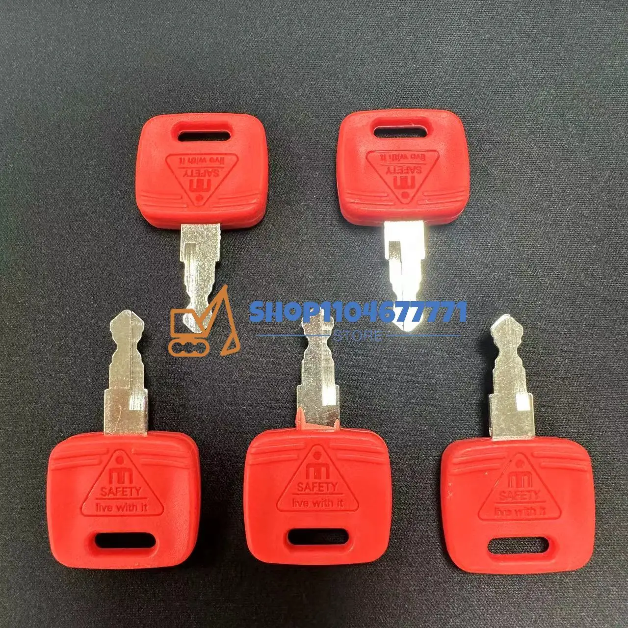 10/5/2/1PCS RE183935 RE43492 RE71557 RE81404 Key for John Deere Tractor 6010 6110 6210 6310 6410 6510 Engine