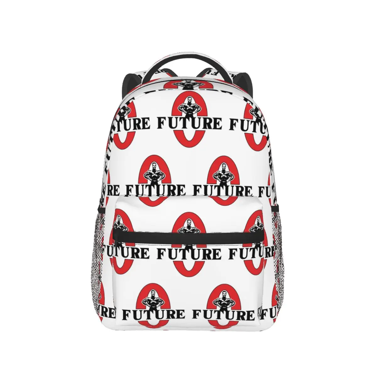 Future Mr Olympia Motivations Student Backpack School Bag Hiking Travel Daypack for Boys Girls Fashion Bookbag Shoulder Bags