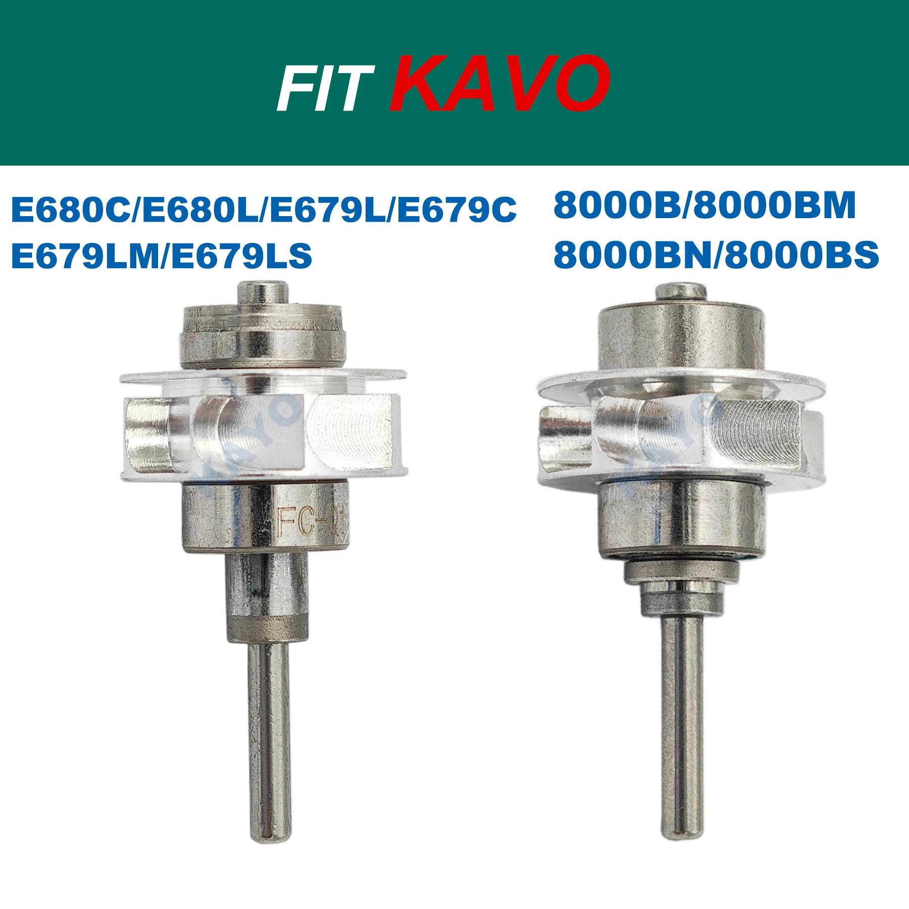 

Fit KaVo Cartridge Air Rotor E680C/E680L/E679L/E679C E679LM/E679LS/8000B/8000BM/8000BN/8000BS High Speed Tools