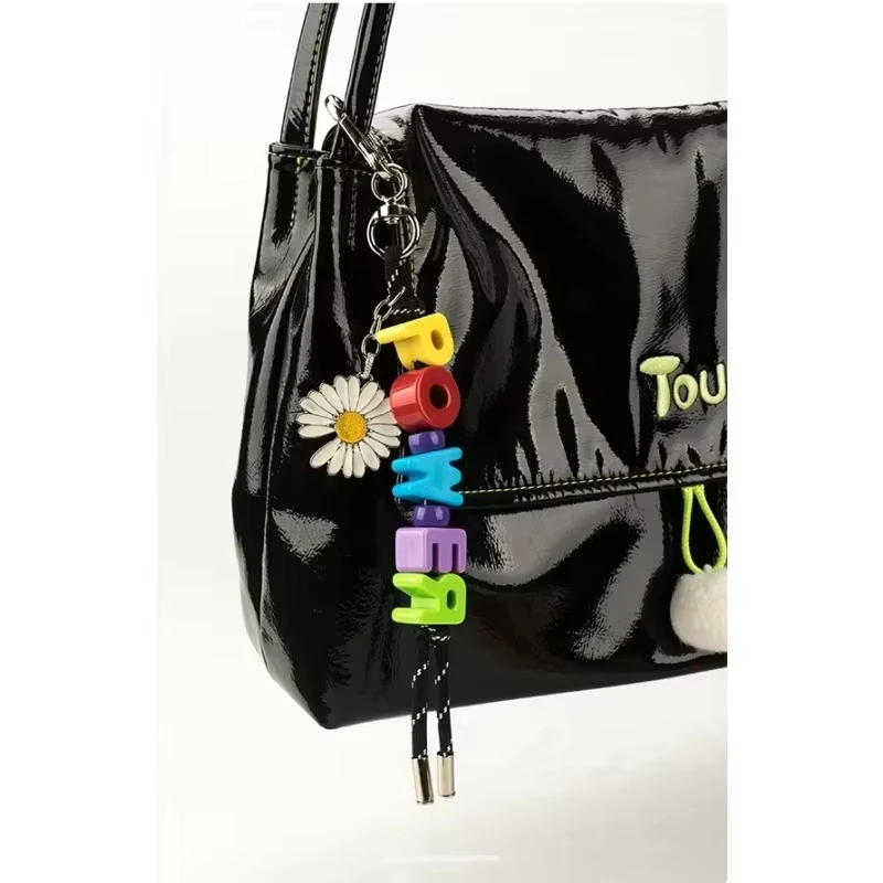 Kpop المعبود "الطاقة" حبل المنسوجة المفاتيح الحفل دعم ديزي قلادة عالية الجودة الديكور على ظهره المفاتيح قلادة VIP الهدايا