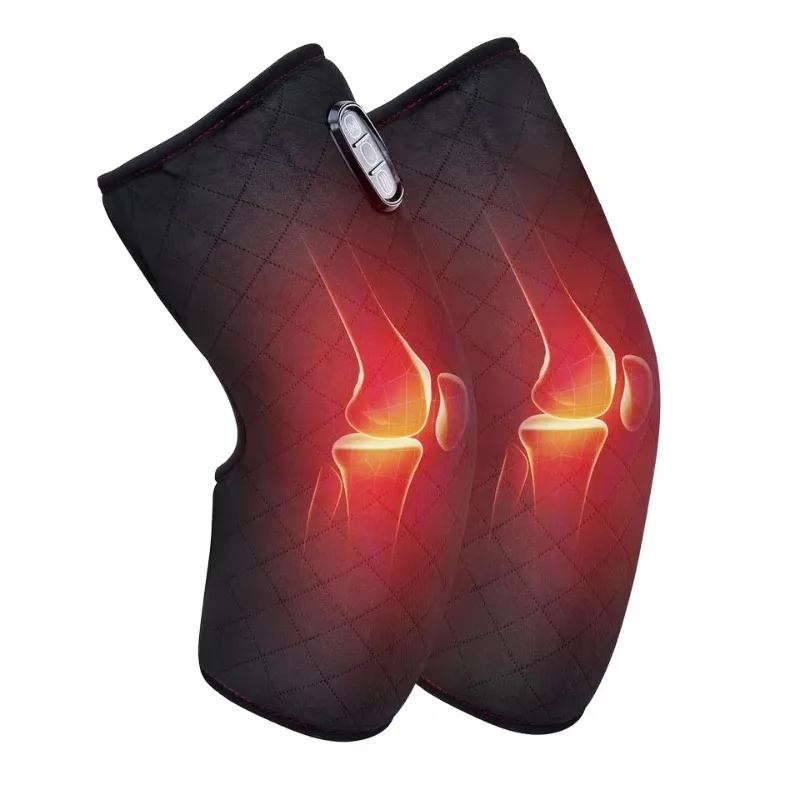 

Heated Knee Massager Knee Warm Wrap Pain Relief Heating Pad Great Gift for Men and Women