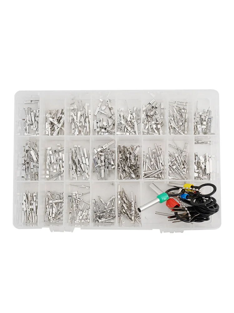 Terminal Pins Wire Harness Connector Kit CAR Electrical Connector Kit Easy Installation Male Female Pcs Reliable