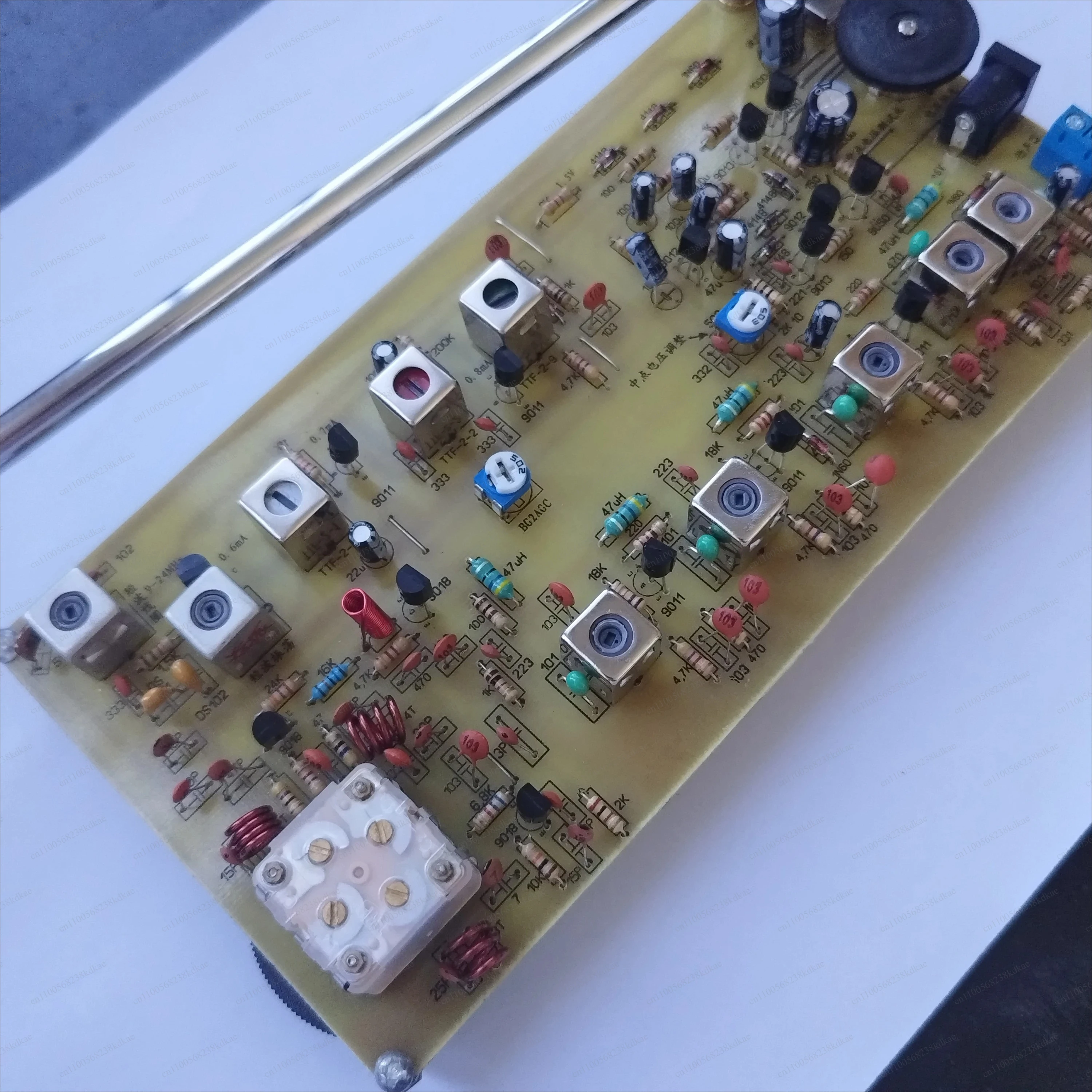 Hobby Diy Electronics Kit - Discrete Component FM Shortwave Two‑Band Radio
