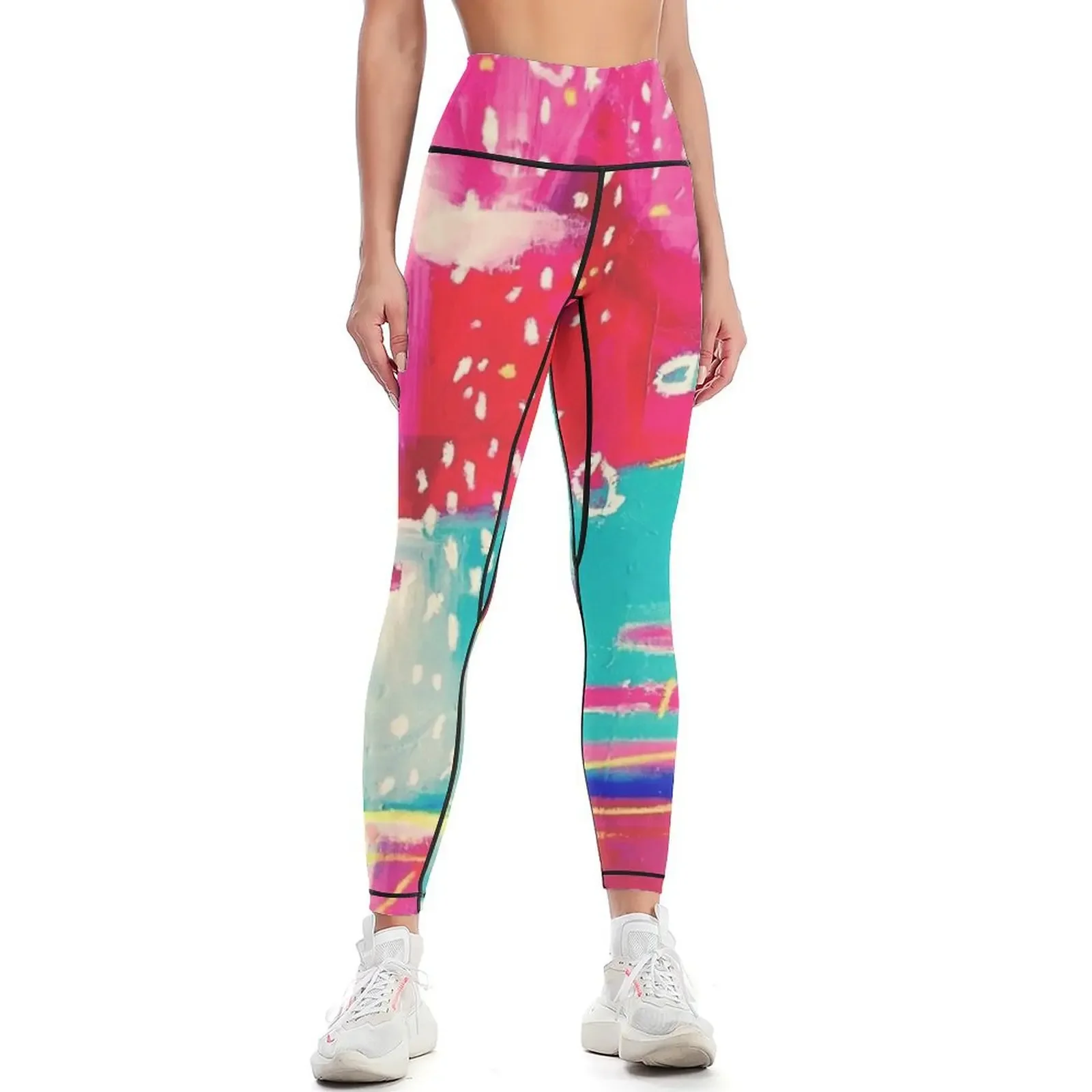 

Misty Pink Leggings gym sportswear woman sports for leggins push up woman fitness set gym Womens Leggings