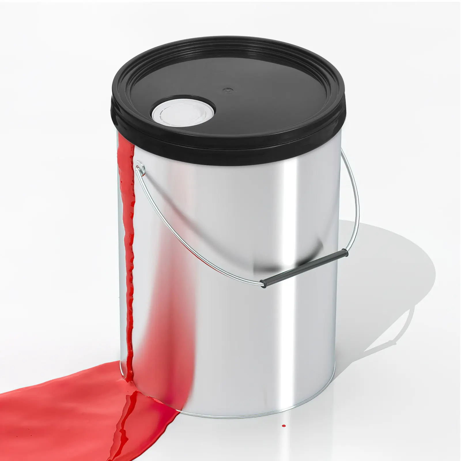 2Pcs Paint Bucket Lid Replacement Wear-Resistant Airtight Plastic Pail Covers for Oil Ink Paint Barrel Sealing Lids Professional