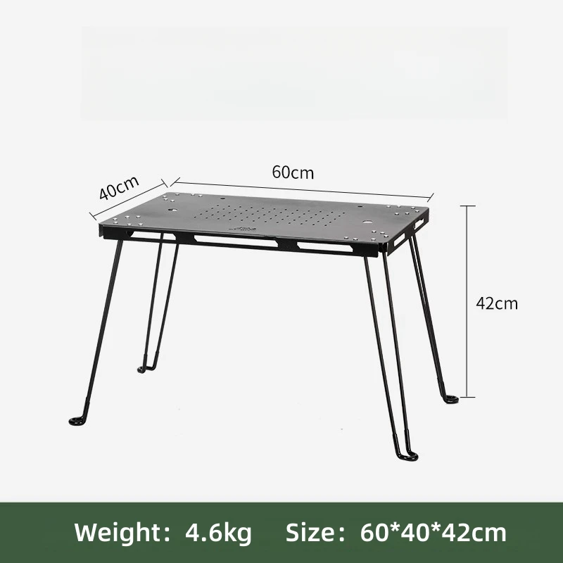 Outdoor Camping Tactical Table Folding Steel Board Tacitical Table Portable Folding Table Multifunctional Lightweight Table New