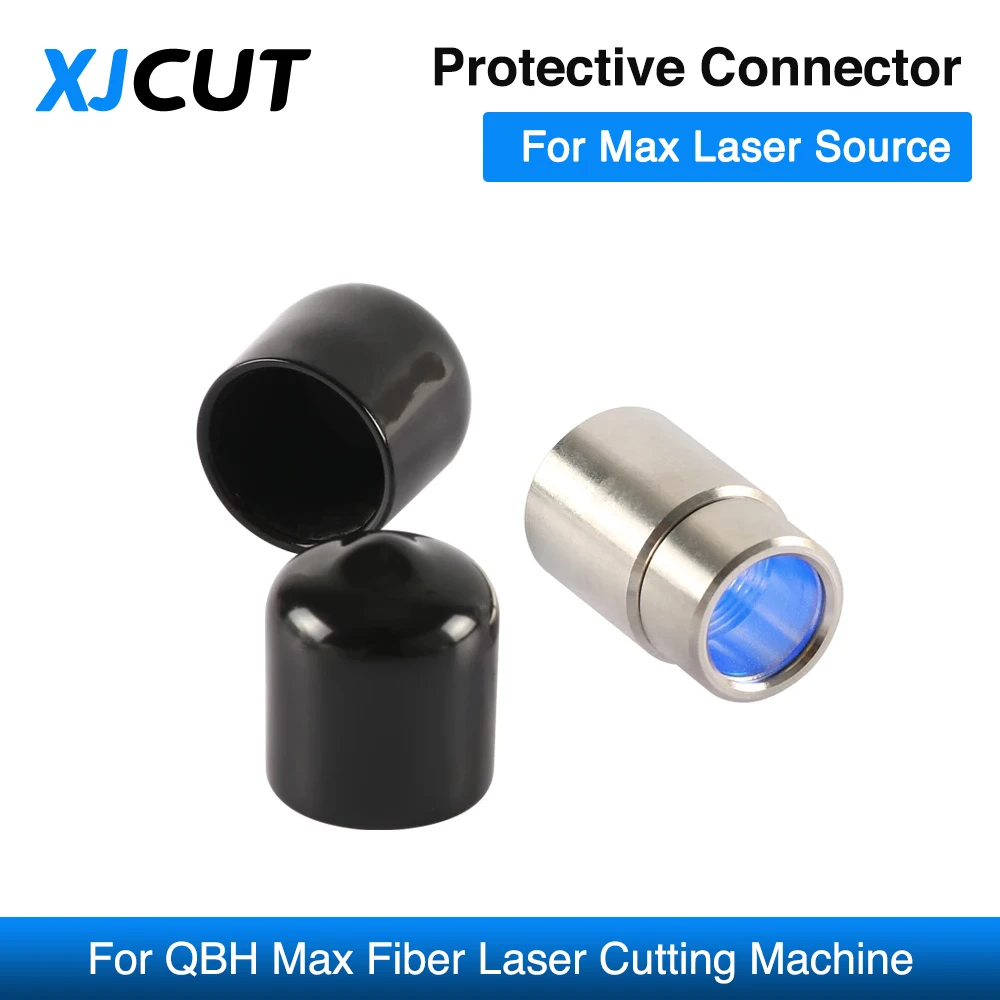 XJCUT Max 0-1.5kW Fiber Laser Source Output Protective Connector Lens Group QBH Protective Cap for Max Laser Cutting Machine