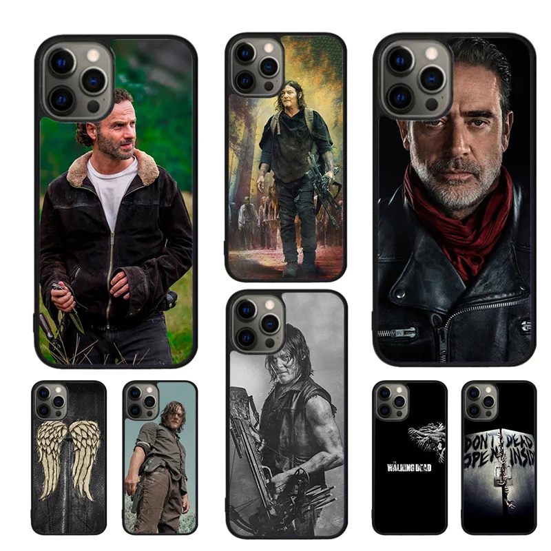 The Walking Dead Negan Mobile Phone Cases Cover For iPhone 16 15 14 12 13 mini 11 Pro MAX apple 6 7 8 Plus SE2020 Coque